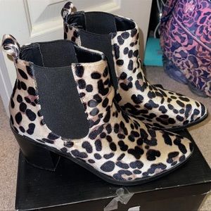 Leopard Booties